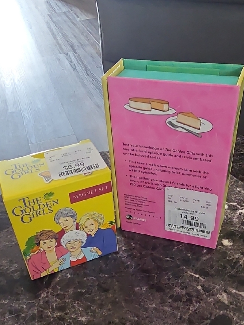 Trivia Deck & Magnet Set - Green, Yellow - Picture 2 of 4